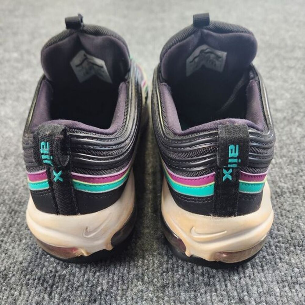 Nike Air Max 97 Black Grape W‎ Size 8 Purple Aqua READ - Picture 3 of 10